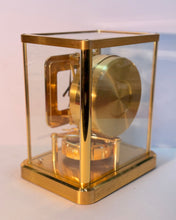 Load image into Gallery viewer, A 1980's Jaeger-LeCoultre Gilt Square Dial Atmos Clock, 540 cal