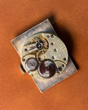 Load image into Gallery viewer, A Rectangular Large Size 1930s 18ct Gold Omega Wrist Watch.