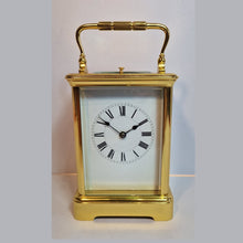 Load image into Gallery viewer, A mid-19th century French Corniche Case Repeater Carriage Clock