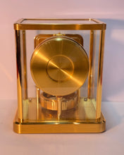 Load image into Gallery viewer, A 1980's Jaeger-LeCoultre Gilt Square Dial Atmos Clock, 540 cal