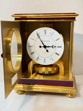 Load image into Gallery viewer, Red laquer Swiss Atmos Clock