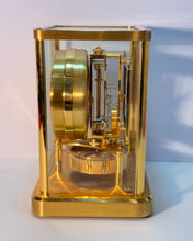 Load image into Gallery viewer, A 1980's Jaeger-LeCoultre Gilt Square Dial Atmos Clock, 540 cal
