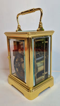 Load image into Gallery viewer, A mid-19th century French Corniche Case Repeater Carriage Clock