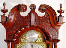 Load image into Gallery viewer, An Early Asprey, London 20th Cent Chippendale Style Grandmother Clock