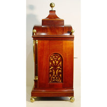 Load image into Gallery viewer, A Victorian Mahogany 8-Bell/4-gong Triple Fusee Bracket Clock