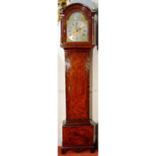 Load image into Gallery viewer, A Very Fine Quality 1750’s English 18th Century George II Burr Walnut  Longcase Clock By Joseph Oxley