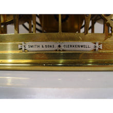 Load image into Gallery viewer, A Smith &amp; Sons, Clerkenwell Westminster Abbey English Victorian Skeleton Clock

