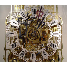 Load image into Gallery viewer, A Smith &amp; Sons, Clerkenwell Westminster Abbey English Victorian Skeleton Clock
