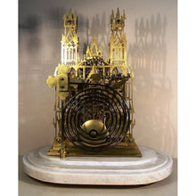 Load image into Gallery viewer, A Smith &amp; Sons, Clerkenwell Westminster Abbey English Victorian Skeleton Clock
