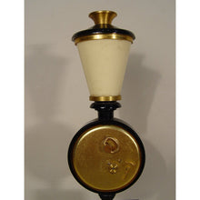Load image into Gallery viewer, A 1960&#39;s Jaeger Le Coultre Gilt Brass Lamp Post Clock