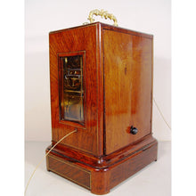 Load image into Gallery viewer, A 19th Century Swiss Inlaid Rosewood Mantel Clock, Jean-Francois Bautte et Cie, a Genève