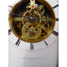 Load image into Gallery viewer, A LOUIS PHILIPPE GILT BRONZE DESK CLOCK WITH DUPLEX ESCAPEMENT