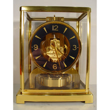 Load image into Gallery viewer, A Very Rare Black Dial 1980’s Jaeger Le Coultre Classic Model Swiss Atmos Clock
