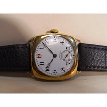 Load image into Gallery viewer, A 1933 &quot;J Hallmarked&quot; Dennison Cushion Cased 9ct Gold Longines Wristwatch