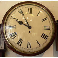 Load image into Gallery viewer, A Fine Quality English Late Victorian Mahogany 12-Inch Convex Dial Clock