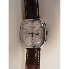 Load image into Gallery viewer, A Very Good Condition Longines Steel Chronograph Evidenza Wrist-Watch With Box And Warranty