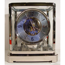 Load image into Gallery viewer, A 519 Cal Rhodium Plated 1953 Le Coultre Bell-Jar Model Swiss Atmos Clock With A Silver Dial,