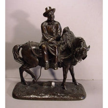 Load image into Gallery viewer, A French Bronze Model Of A Farmer Resting On A Pack Horse Jean Francoise Theodore Gechter, French, (1796-1844).